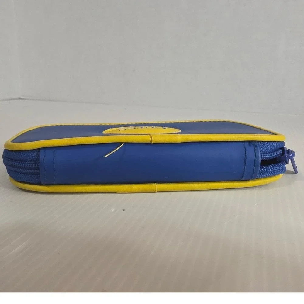 Guess Watch‎ Glasses Case OS Blue Fair Waterpro Vintage Zippered Pouch CASE ONLY